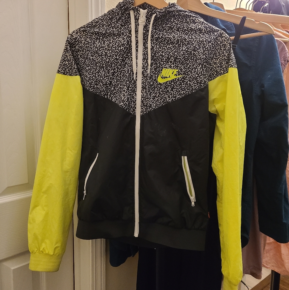 Nike color block windbreaker